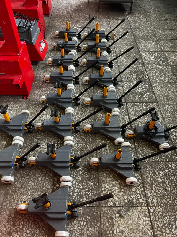 Three-phase semi-heavy facing wheel balancer motorscan