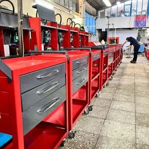 Mechanic’s Single-Drawer Rolling Tool Cart motorscan