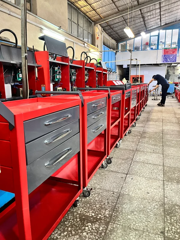 Mechanic’s Single-Drawer Rolling Tool Cart motorscan