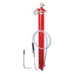 Wheel-mounted cigarette-style grease gun for fast, precise, and clean gearbox servicing in professional workshops