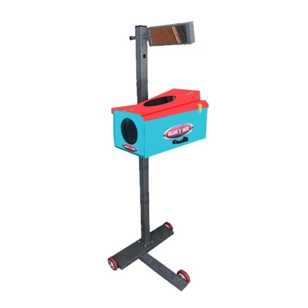 Digital headlight adjustment device for cars, heavy vehicles, and motorcycles with precise beam alignment and wheeled base for professional mechanics