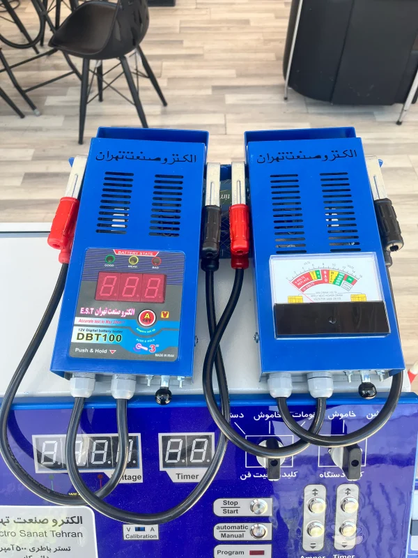 تستر آنالوگ و دیجیتال باطری