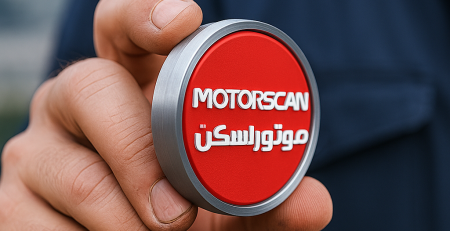«Motorscan؛ انتخاب تعمیرکاران حرفه‌ای برای سرویس دقیق خودرو، در تصویری واقعی از تعمیرگاه و فرایند بالانس چرخ.